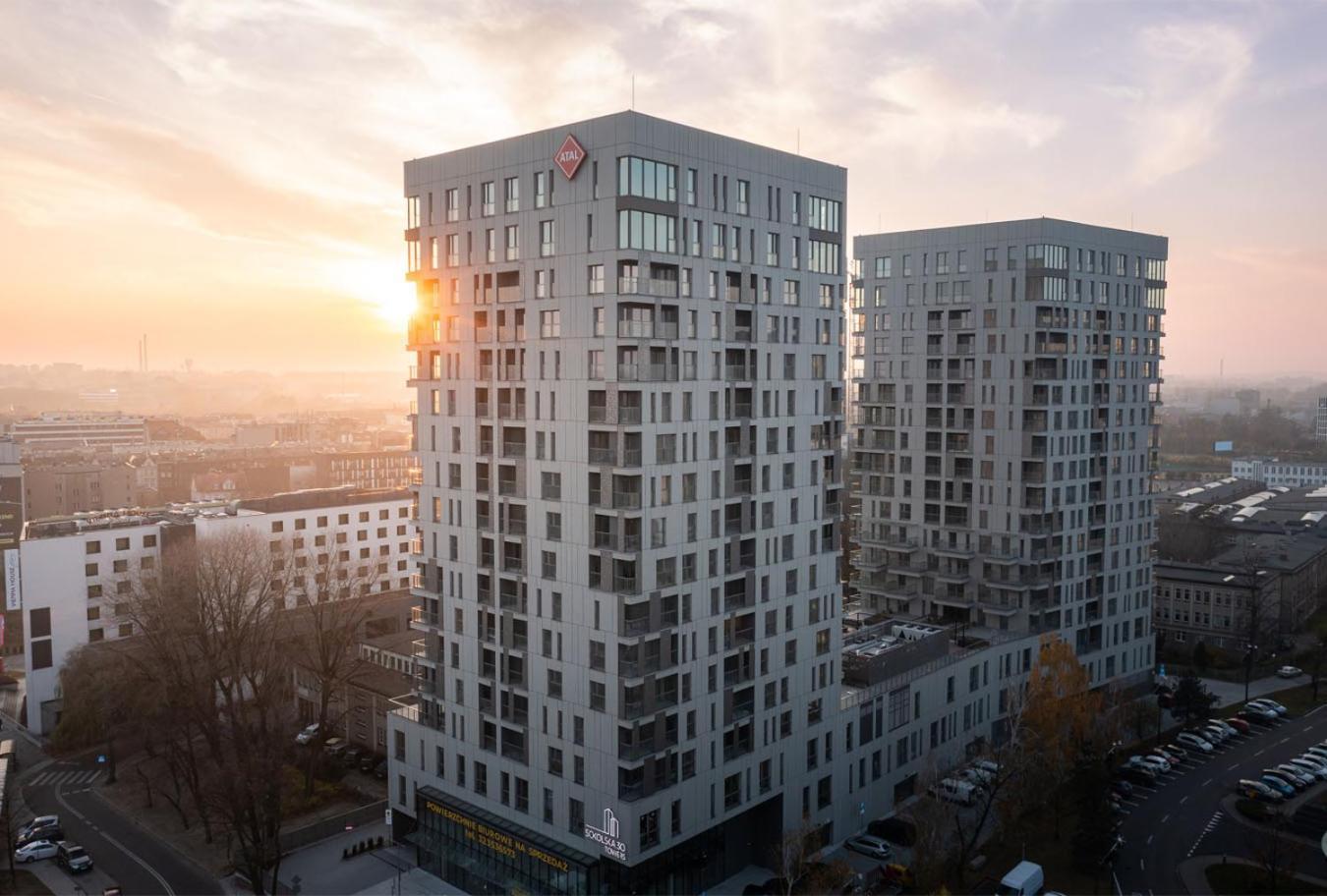 Kairos Apartments - Tower Premium - Silownia, Sauna, Scisle Centrum Katovice Exteriér fotografie